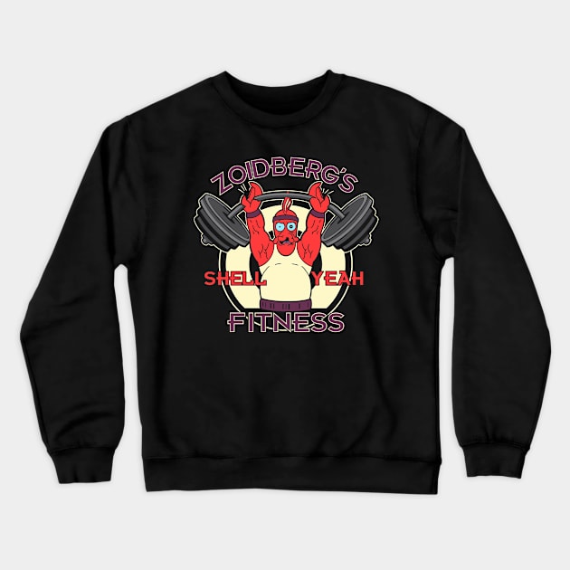 Crustacean Training Club Crewneck Sweatshirt by seamustheskunk